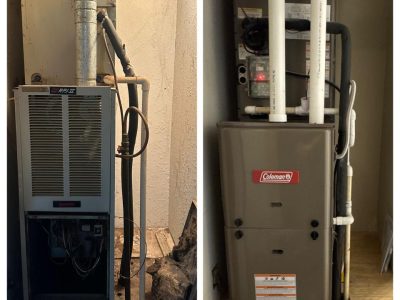 Before After Heating Replacement